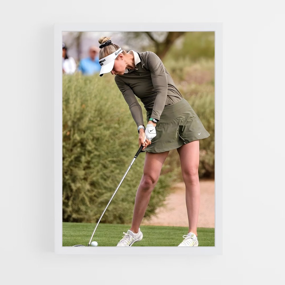 Poster Swing Émeraude – affiche Golf (vue 3)